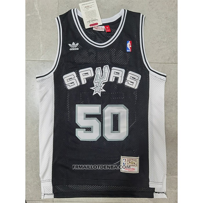 Maillot San Antonio Spurs David Robinson Mitchell & Ness Noir